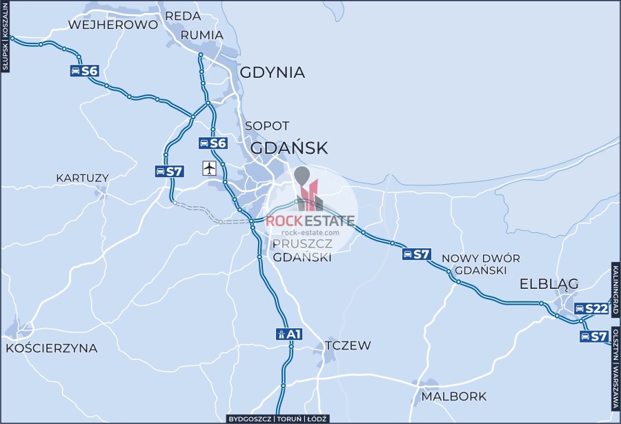 Gdańsk, Magazyn na wynajem