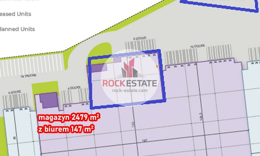 piotrkowski, Wola Krzysztoporska, Rokszyce Drugie, Warehouse for rent