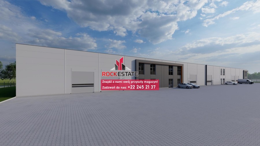 poznański, Kórnik, Robakowo, Warehouse for rent