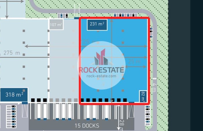 łódzkie, zgierski, Warehouse for rent