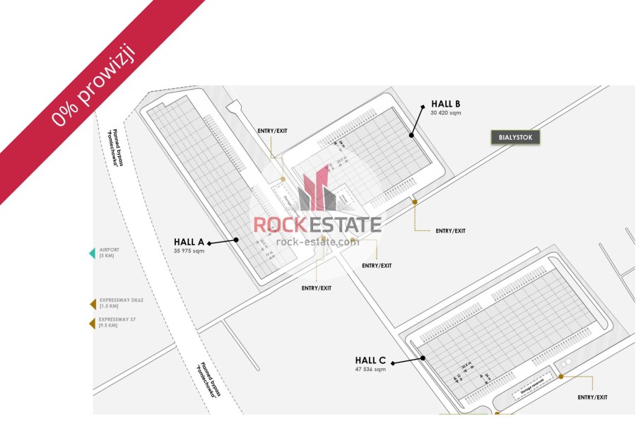 nowodworski, Pomiechówek, Nowy Modlin, Magazyn na wynajem
