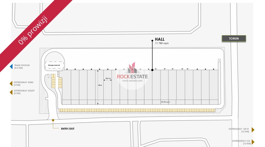 Bydgoszcz, Magazyn na wynajem