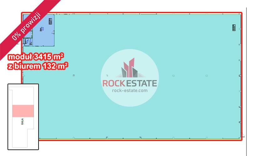 Łódź, Magazyn na wynajem